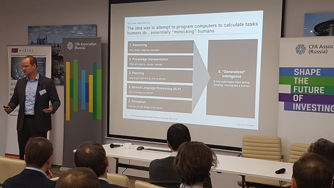 Christian Barte at CFA Association Russia