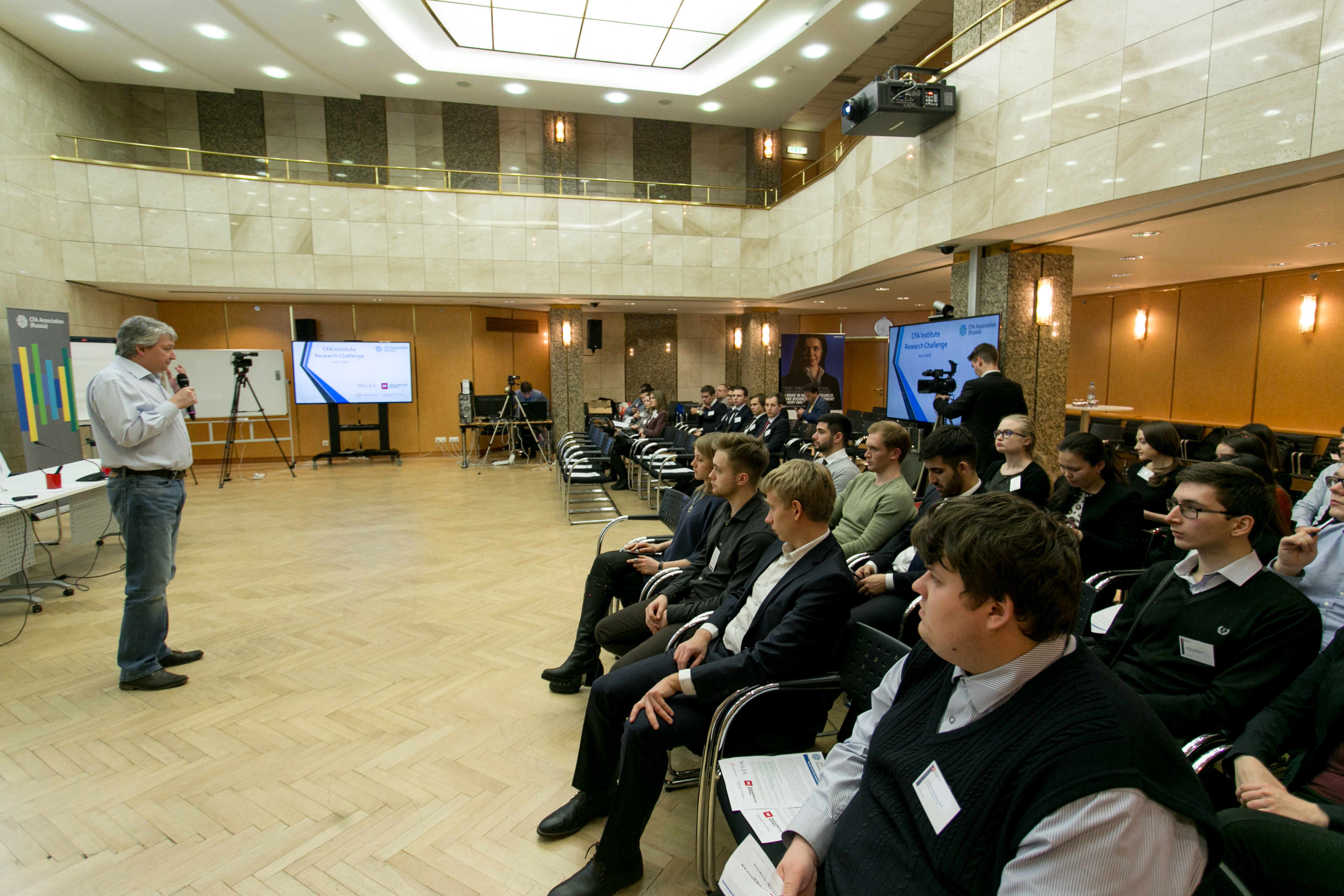 Dmitry Ryabykh, CFA, emphasized the importance of business ethics and avoiding plagiarism 